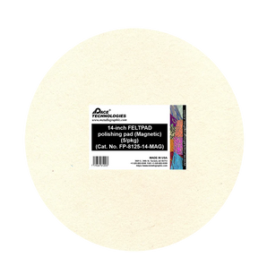 14" FELTPAD Polishing Pad with Magnetic Rubber, 5/pkg, FP-8125-14-MAG