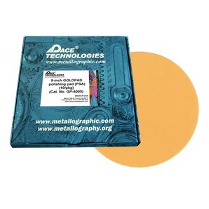 9" GOLDPAD Polishing Pad with PSA backed, 10/pkg, GP-4009