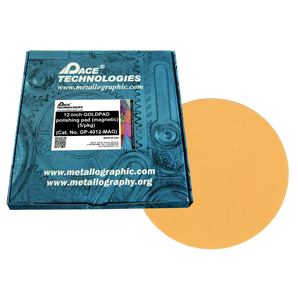 12" GOLDPAD Polishing Pad with Magnetic Rubber, 5/pkg, GP-4012-MAG