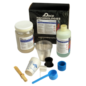 SUPERMOUNT Glass Filled Acrylic Castable Mounting Resin Kit, 1 lb powder/12 oz liquid