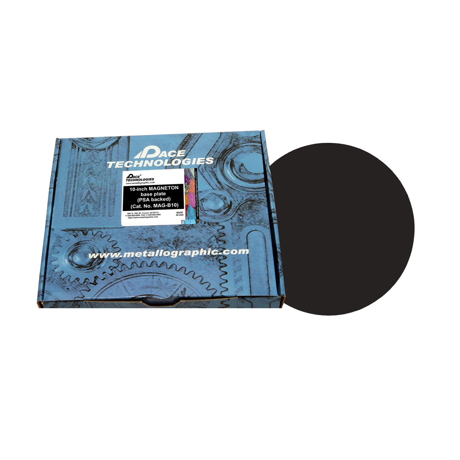 250 mm MAGNETON Magnetic Base Plate with PSA backed, MAG-B250