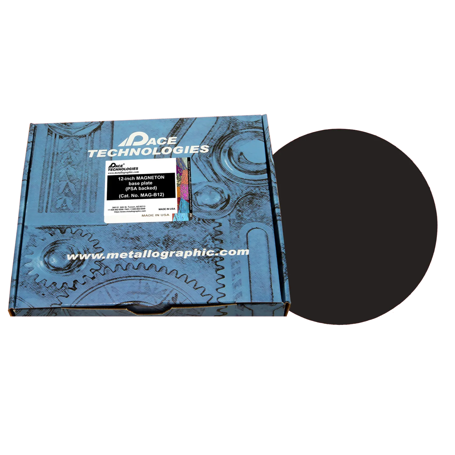 300 mm MAGNETON Magnetic Base Plate with PSA backed, MAG-B300