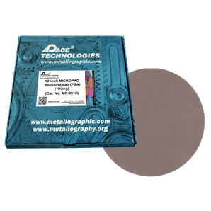 12" MICROPAD Polishing Pad with PSA backed, 10/pkg, MP-9012