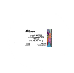 14" NAPPAD metal mesh Polishing Pad with PSA backed, 10/pkg, NP-7014