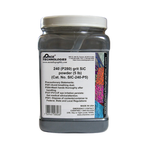 SiC Abrasive Grinding Powder, 240 (P280) grit, SIC-240-P