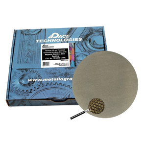 10" Diamond Abrasive Grinding Disk with magnetic stainless steel backing, 125 micron, 1/box, PDGD10-125M