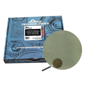 10" Diamond Abrasive Grinding Disk with magnetic stainless steel backing, 45 micron, 1/box, PDGD10-45M