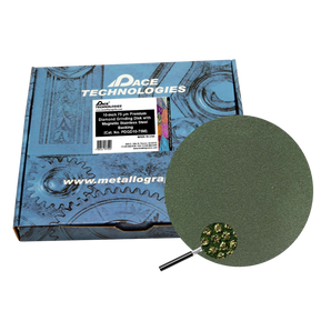 10" Diamond Abrasive Grinding Disk with magnetic stainless steel backing, 75 micron, 1/box, PDGD10-75M