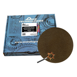 12" Diamond Abrasive Grinding Disk with magnetic stainless steel backing, 250 micron, 1/box, PDGD12-250M
