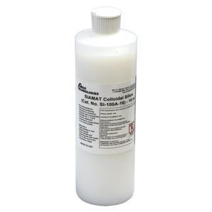 SIAMAT Colloidal Silica Polishing Abrasive, White, 0.06 micron, SI-100A