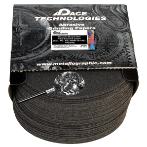 10" SiC Grinding Papers with PSA backed, 60 grit, SIC-060P10
