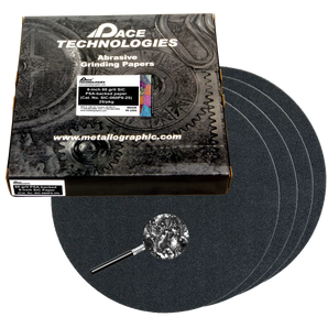 8" SiC Grinding Papers with PSA backed, 60 grit, SIC-060P8