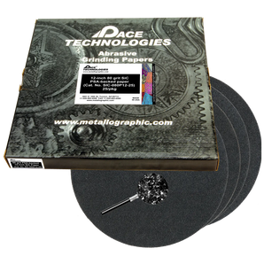 12" SiC Grinding Papers with PSA backed, 80 grit, SIC-080P12