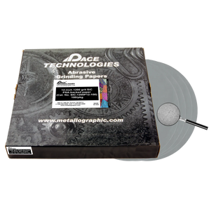 12" SiC Grinding Papers with PSA backed, 1200 grit, SIC-1200P12