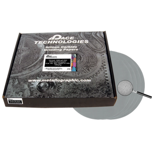 14" SiC Grinding Papers with PSA backed, 1200 grit,  SIC-1200P14