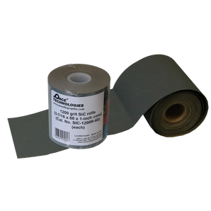 SiC Roll (3-7/16-inch, 60-feet, 1-inch core), 1200 grit, 1/box, SIC-1200R-60