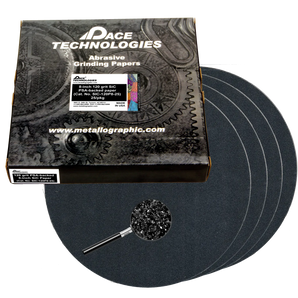 8" SiC Grinding Papers with PSA backed, 120 grit, SIC-120P8
