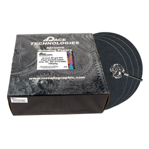 12" SiC Grinding Papers with Plain backed, 60 grit, 100/box, SIC-2112-060