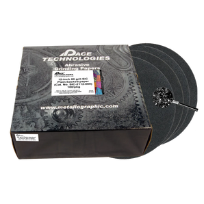 12" SiC Grinding Papers with Plain backed, 80 grit, 100/box, SIC-2112-080