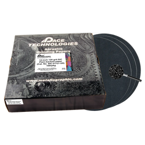 12" SiC Grinding Papers with Plain backed, 120 grit, 100/box, SIC-2112-120