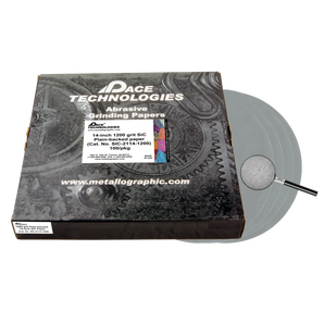 14" SiC Grinding Papers with Plain backed, 1200 grit, 100/box, SIC-2114-1200
