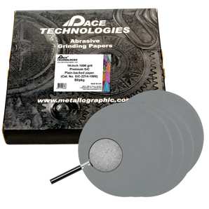 14" Premium SiC Grinding Papers with Plain backed, 1000 grit, 50/box, SIC-2214-1000