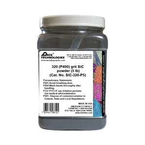 SiC Abrasive Grinding Powder, 320 (P400) grit, SIC-320-P