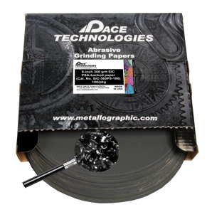 8" SiC Grinding Papers with PSA backed, 360 grit, SIC-360P8