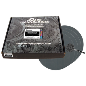 14" SiC Grinding Papers with PSA backed, 400 grit, SIC-400P14