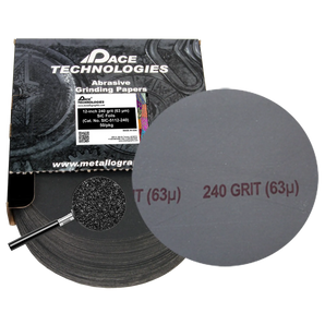 8" SiC Foil Abrasive Grinding, 240 grit, 50/box, SIC-5108-240