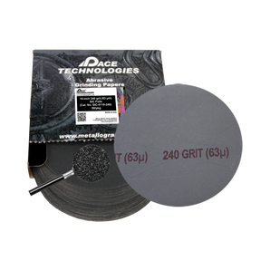 10"  SiC Foil Abrasive Grinding, 240 grit, 50/box, SIC-5110-240