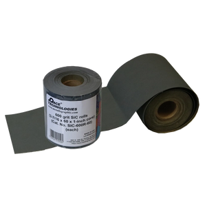 SiC Roll (3-7/16-inch, 60-feet, 1-inch core), 600 grit, 1/box, SIC-600R-60