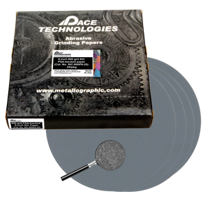 8" SiC Grinding Papers with PSA backed, 800 grit, SIC-800P8