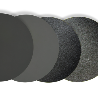 Four silicon carbide papers