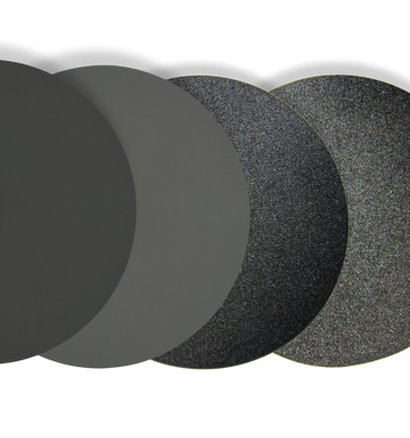 Four silicon carbide papers