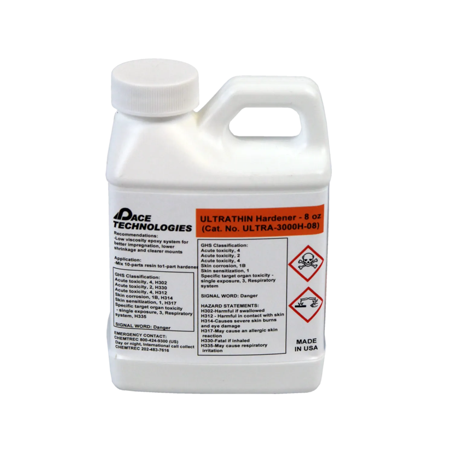 ULTRATHIN 2 Low Viscosity Epoxy Hardener, 8 oz