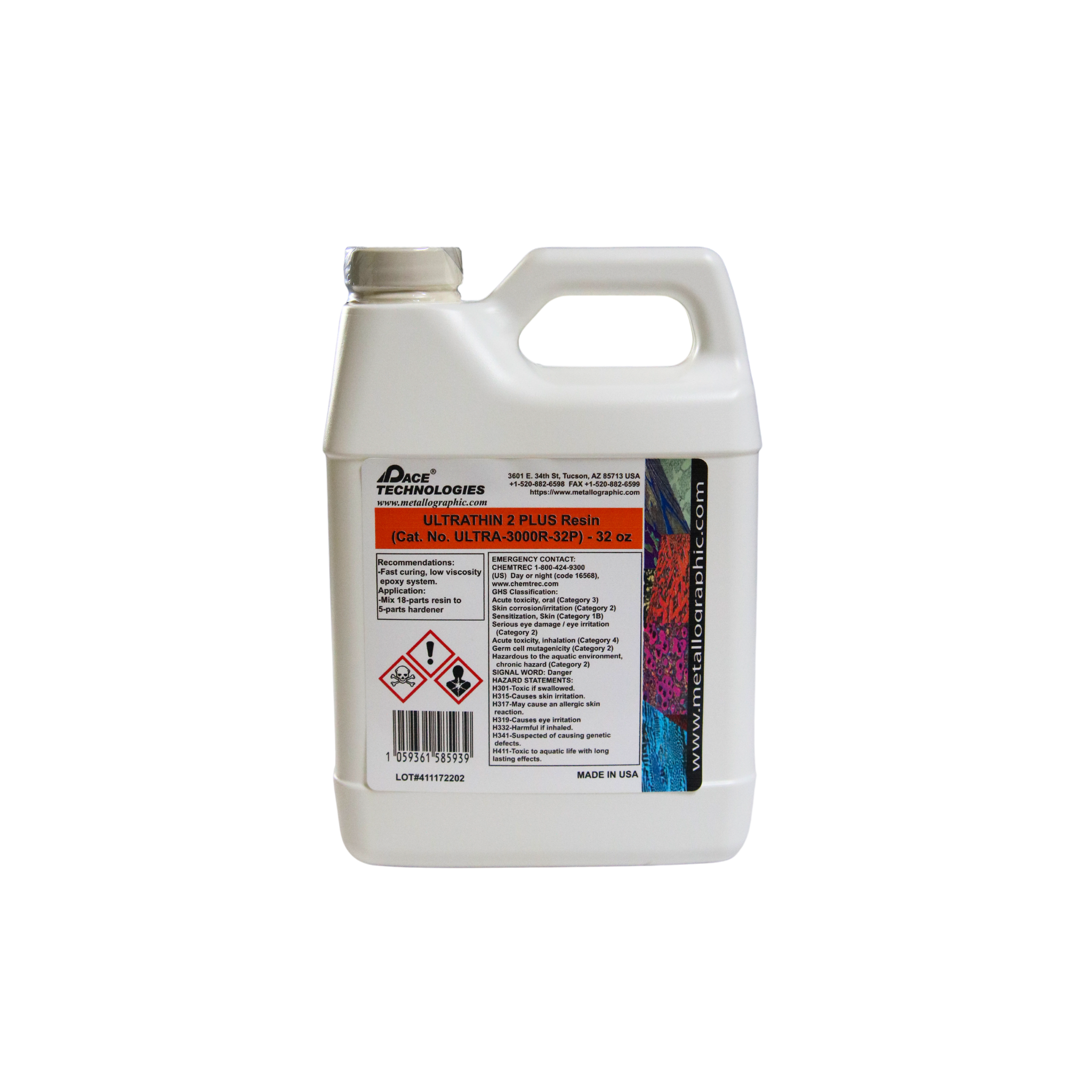 ULTRATHIN 2 Plus Low Viscosity Epoxy Resin, ULTRA-3000R-P