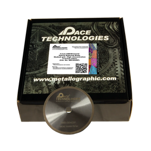4" Diamond/CBN Wafering Blade with Stainless Steel Core, WB-004GP