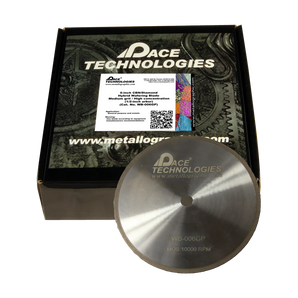 6" Diamond/CBN Wafering Blade with Stainless Steel Core, WB-006GP