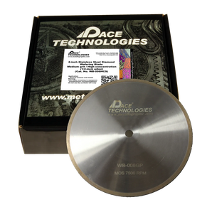 8" Diamond Wafering Blade with Stainless Steel Core (High Conc.), WB-008HCS