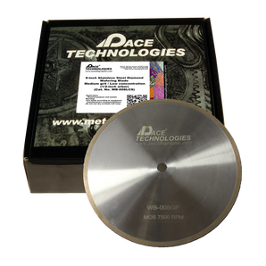 8" Diamond Wafering Blade with Stainless Steel Core (Low Conc.), WB-008LCS